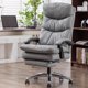 thumbnail image 2 of Modern Bedroom Recliner Office Chair Computer Swivel Executive Foot Rest Rotating Chair Salon Wheels Cadeira Office Furniture My Lux Decor Round, 2 of 14