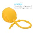 thumbnail image 4 of Uxcell Silicone Protect Sleeve Waist Keyring Golf Ball Holder Yellow, 4 of 5