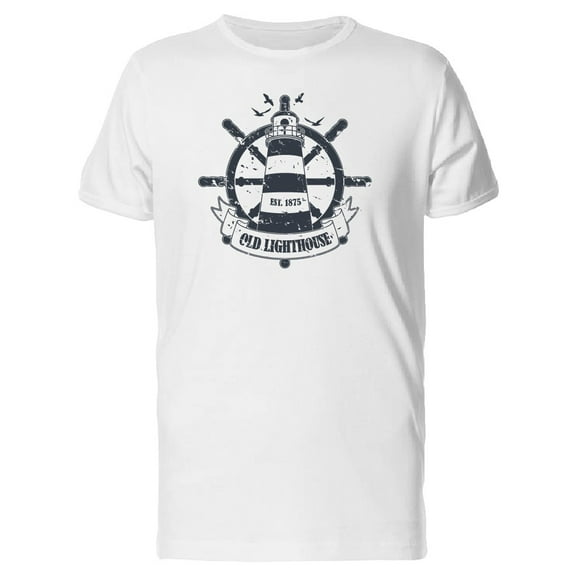Old Lighthouse 1875 Tee Men's -Image by Shutterstock