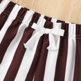 thumbnail image 4 of NAISIBABY Boys Shorts 3 Pack, Loose Casual Elastic Waist Striped Beach Sports Shorts Red 4-5T, 4 of 8