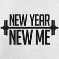 thumbnail image 3 of CafePress - New Year New Me Long Sleeve T Shirt - Unisex Cotton Long Sleeve T-Shirt, 3 of 4