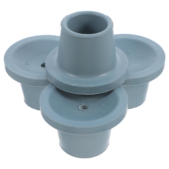 MIPCASE 4Pcs Rubber Feet for Shower Chair Non Slip Stability Comfort Round Bath Stool Leg Cap