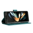 thumbnail image 5 of Wallet Case for Samsung Galaxy Z Fold 7, Built-in Card Holder Flip Folio Classic PU Leather Cover with Wrist Hand Strap Kickstand Full Protection Shockproof Anti-Scratches Case, Green, 5 of 6
