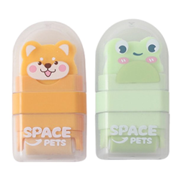 Erases Dibujos Animados Juego 2 Piezas Borde Rodillo Lindos Limpios Con Escombros Mínimos Y Vegetación (beige)