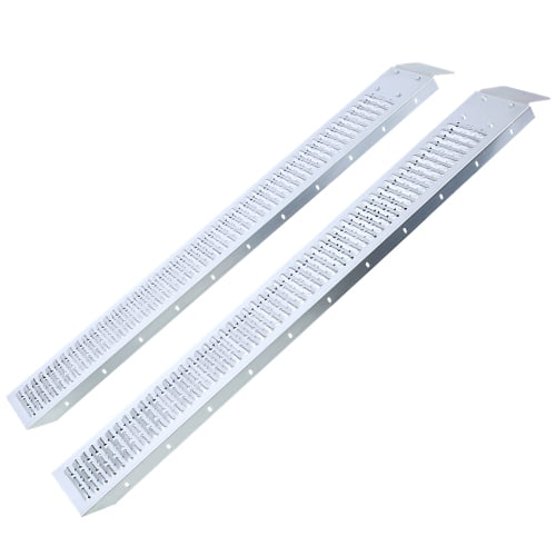 66" L Loading Ramps, 960lbs Capacity Loading Ramps for Pickup Trucks, Steel Motorcycle Ramp, Dirt Bike Ramp for Truck, Lawn Mower, Snowblower, ATV, Quad, Pack of 2