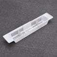 thumbnail image 1 of GOOHOCHY Bathtub Storage Rack Bath Caddy Tray Non Rusting Plastic White 1Set for Bath Time, 1 of 6