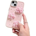 thumbnail image 7 of 3D Pearl Flower Candy Color Plated Camera Lens Protector Soft  for iPhone Case (Black,iPhone 13 Pro), 7 of 7