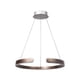 thumbnail image 1 of Luminario Colgante Aro Cortado Metal Café Acrílico 38W Maxxi MX-CL1201/CF/LED3TC, 1 of 5