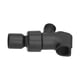 thumbnail image 4 of Soporte de brazo de ducha negro universal para cabezal de ducha de mano Soporte de montaje de brazo de ducha ajustable, 4 of 10