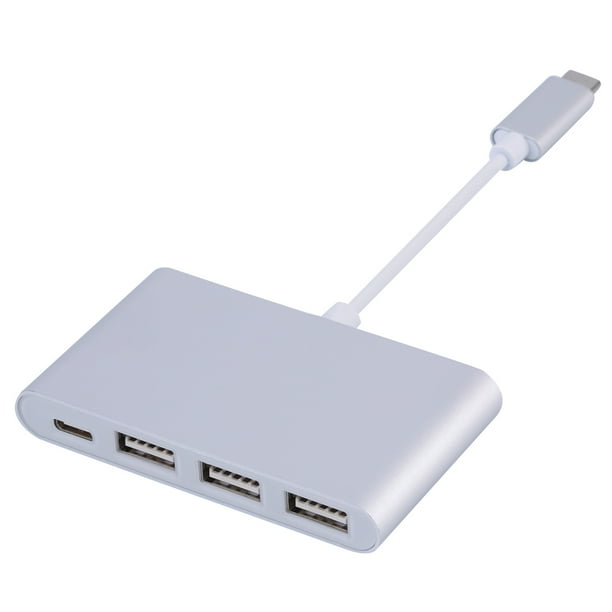 Type C USB-C à 4 Ports Hub USB 2.0 Adaptateur 5GBps pour Apple pour Macbook