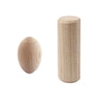 thumbnail image 3 of VONKY Agitateurs d'Ufs en Bois Jouet Naturel Non Peint Réutilisable Résistant à l'Usure Agitateur de Musique Rond Faux Ufs pour Cadeau d'Anniversaire Enfants, 3 of 6
