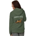 thumbnail image 3 of Gill McFinn Funny Whitetail Hunting Unisex Plus Fleece Graphic Hoodie Brisco Brands 2X, 3 of 5