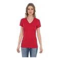 thumbnail image 1 of Playera Dama -mujer Manga Corta C/v Optima Algodon 8 Colores, 1 of 2