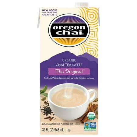 Oregon Chai Original Tea Latte Concentrate, 32 fl oz