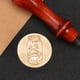 thumbnail image 4 of Cabeza Sello Forma Redonda Cabeza Cobre en Relieve 3D para Tarjeta Boda (SH19), 4 of 9