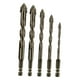 thumbnail image 4 of Juego de brocas excéntricas dentadas de cuatro con punta de carburo, liberación rápida, montaje sencillo y profesional, accesorios de repuesto 5 piezas, 4 of 8