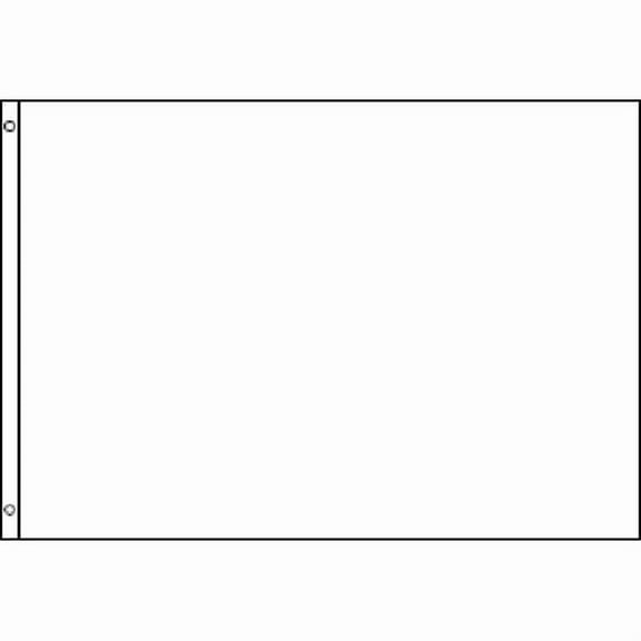 PACK OF 30 SOLID WHITE FLAG 2 x 3 Feet -WHOLESALE,bx13