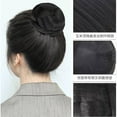 thumbnail image 2 of jileijar Synthetic Hair Pieces Braided Chignon Black Brown Fake Buns For Women Lot G9 H4C5, 2 of 9