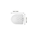 thumbnail image 3 of Cabezales de repuesto para escobilla de baño, Herramientas de limpieza de inodoro, recambios de cabezales, 4 Uds., 3 of 8