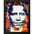 thumbnail image 2 of Stephen Chambers 15x18 Black Modern Wood Framed Wall Art Titled - Barack Obama, 2 of 6