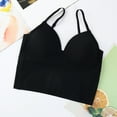 thumbnail image 7 of EHQJNJ Underwire Bras for Women Front Closure Tank with Built in Bra Womens Tank Tops Adjustable Strap Stretch Cotton Camisole with Built in Padded Shelf Bra Bralettes for Women Padded, 7 of 7