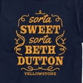 thumbnail image 3 of Yellowstone - Sorta Sweet Sorta Beth Dutton - Men's Short Sleeve Graphic T-Shirt, 3 of 6