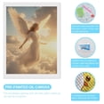 thumbnail image 3 of Diamond Art Kits for Adults, Sunset Angelic Figure In Clouds 5D Diamond Painting Kits for Adults Beginners, DIY Full Drill Diamond Painting, Gem Art and Crafts 12x16, 3 of 7