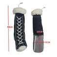 thumbnail image 3 of Ahabrexf Women's Wool Socks,Heated Long Tube Winter Footwear with Usb Temperature Control for Home and Sleep, 3 of 8