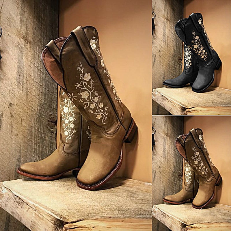 bottes en cuir pour femmes - GRINDERS - Herald Derby - Black