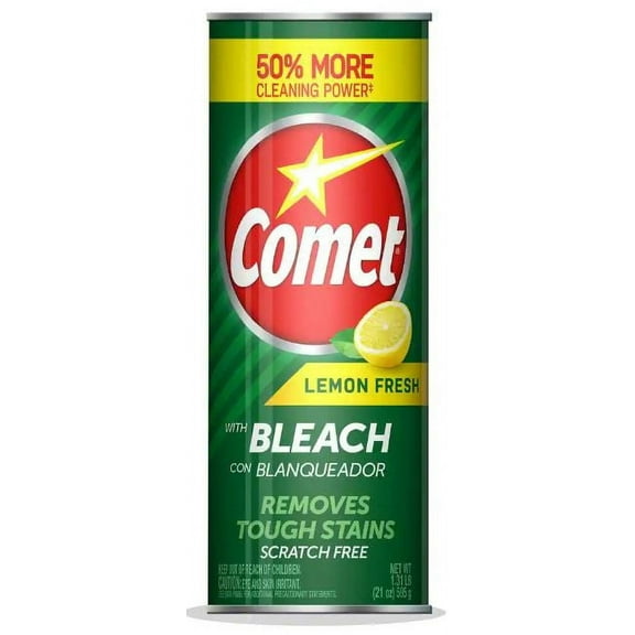 Comet 21oz Lemon Scented Multipurpose Cleaning Powder with Bleach