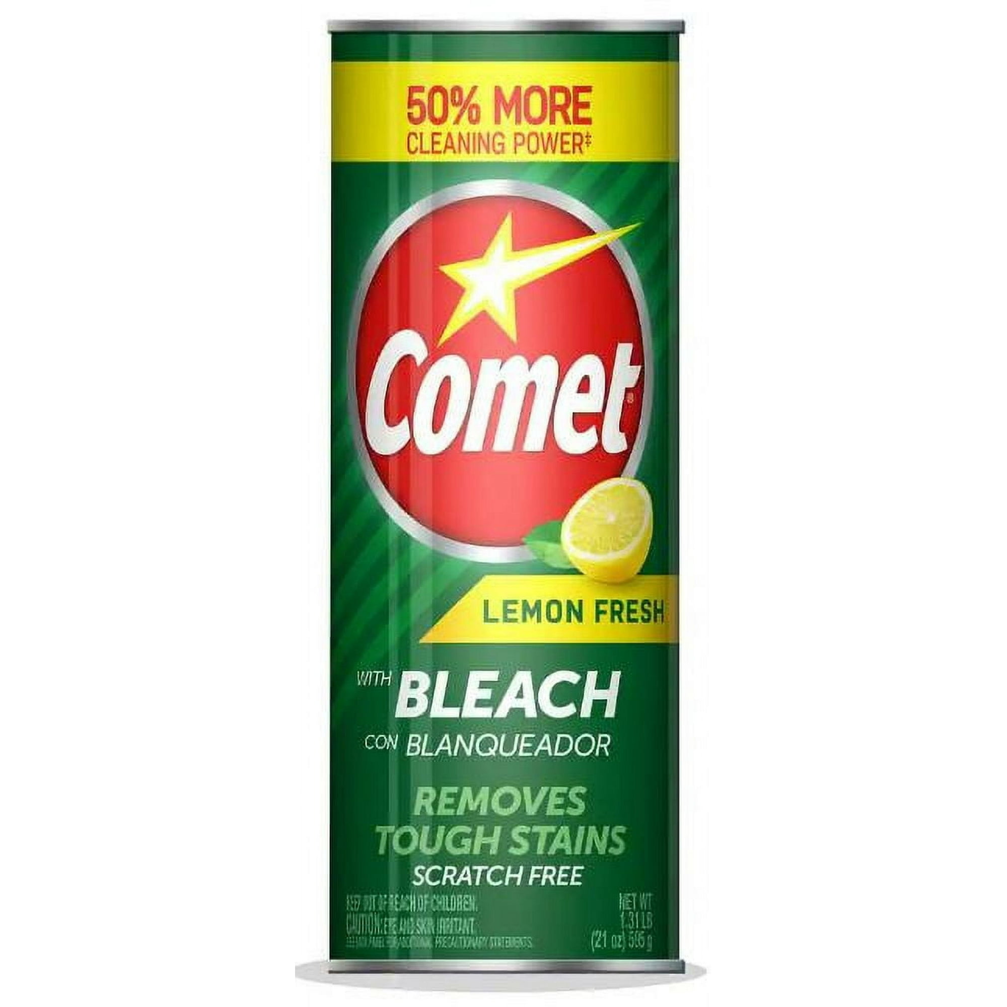 Comet 21oz Lemon Scented Multipurpose Cleaning Powder with Bleach