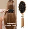 thumbnail image 5 of Happydeer 1Pc/3Pcs Massage Air Cushion Comb Anti-Static Smooth Comfortable Frizz-Free Flexible Hair Comb for Scalp Massage, 5 of 13