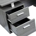 thumbnail image 5 of Techni Mobili Bureau de bureau Moderne à 3 Tiroirs et Classeur Vertical, Gris, 5 of 5
