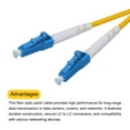 thumbnail image 3 of Unique Bargains 9.84Ft Single-mode Simplex Fiber Optic Patch Cable LC to LC for Router Switches Transceivers, 3 of 5