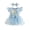 ZC-Sky Blue, variant on Karoyedx Baby Girls' Clothing Newborn Baby Girl Summer Rompers Summer Dress Infant Ruffle Sleeveless Clothes with Headband Light Purple Size,6-9 Months