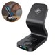 thumbnail image 2 of Estación de carga inalámbrica, soporte de carga rápida de 15 W para cargador inalámbrico magnético 3 en 1 para iPhone 13/12/Pro/Pro Max/Mini, Airpods y Apple iWatch Series Fokelyi 223215-1, 2 of 9
