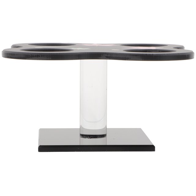 unbranded Soporte Negro Acrílico Para De Y Múltiples Agujeros Para Exhibición Y Almacenamiento