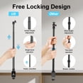 thumbnail image 7 of Ailight Camera Desk Stand, Height Adjustable Webcam Mount Table Stand with C-Clamp & 360" Ballhead for Obsbot GoPro Anker insta Logitech Webcam, 7 of 7