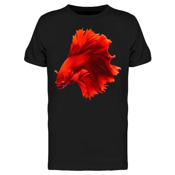 Red Betta Fish Tee Men's -Image by Shutterstock