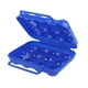 thumbnail image 5 of Bandeja de huevos Contenedor de almacenamiento de huevos Caja de almacenamiento de huevos ggs Estuche de almacenamiento con tapa y asa Puede contener hasta 14 huevos(Azul), 5 of 5