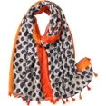 thumbnail image 1 of HSHDLDF Foulard Légère Mode Femme Imprimé Floral Hiver Automne Chaude Châle Foulard, 1 of 2