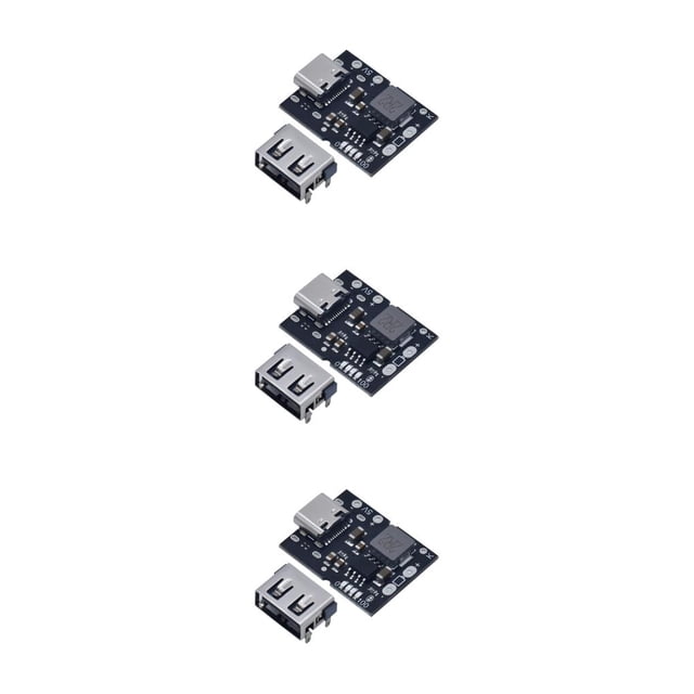ZLight Module de Charge de Batterie Li 2A Type-C avec Charge Électronique Bricolage Carte de Recharge Inverse pour Protection Portable de Poche 4,35 V 3 Ensembles
