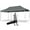 Grey, variant on Gymax 10'x20' Pop up Canopy Tent Folding Heavy Duty Sun Shelter Adjustable W/Bag White