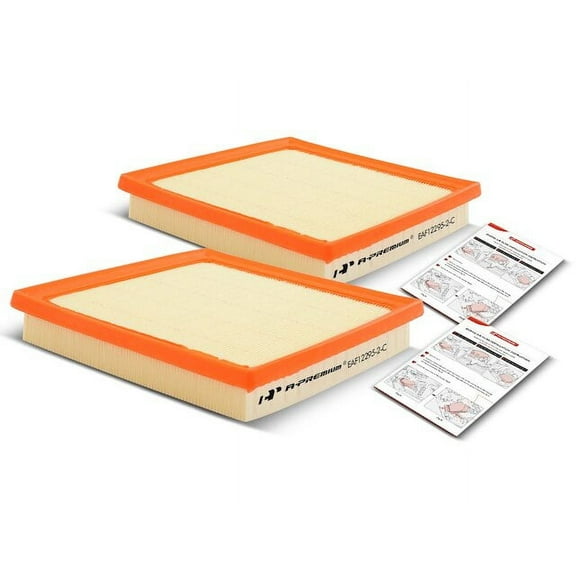 Air Filter Set 2 - Compatible with 2017 - 2022 Subaru Impreza 2.0L H4 2018 2019 2020 2021