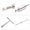 thumbnail image 4 of Kit de 19 piezas para eliminar abolladuras sin pintura de automóviles, reparación con martillo deslizante, lengüetas extractoras de pegamento PDR, Reino Unido, 4 of 5