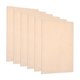 thumbnail image 1 of Uxcell 12 x 8 Inch Wood Panel Board, Unfinished Wood Canvas Square Wooden Deep Cradle Board for Painting Pouring 6 Pack, 1 of 6