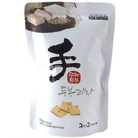 Korean Handmade Healthy Tofu Chip Snack 1 Pack,