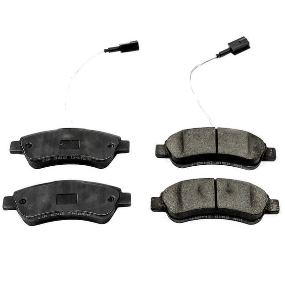 Rear Brake Pad Set - Compatible with 2014 - 2021 Ram ProMaster 3500 2015 2016 2017 2018 2019 2020