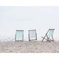 thumbnail image 2 of Straatsma, Leah 18x15 White Modern Wood Framed Museum Art Print Titled - Beach Chairs, 2 of 4