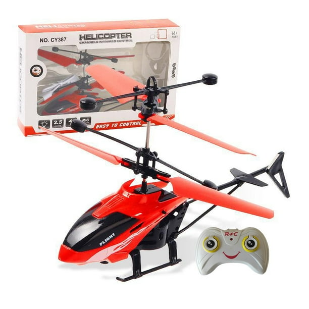 Helicoptero de suspension inductiva de control remoto para regalo de juguete para ninos Bodega Aurrera en linea